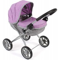 Καρότσι Κούκλας Melange Purple/Gray 550 69 Bayer Chic 2000