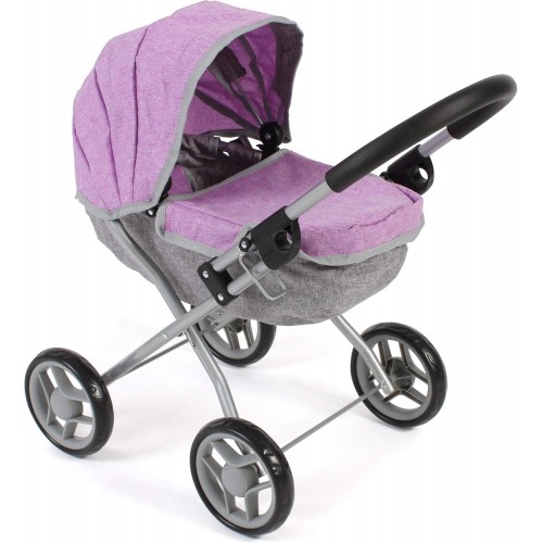 Καρότσι Κούκλας Melange Purple/Gray 550 69 Bayer Chic 2000