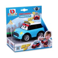 Bburago Αυτοκινητάκι Laugh & Play Mini Cooper Μπλε 16-81205