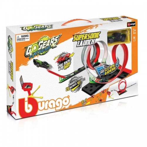 Bburago Go Gears Supersonic Launch Playset 1 Car 18-30533