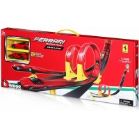 Bburago Πίστα Ferrari Dual Loop Set με 2 Ferrari 18-31216