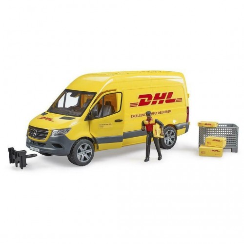 Bruder Φορτηγάκι Mercedes Sprinter DHL με φιγούρα και αξεσουάρ 02671