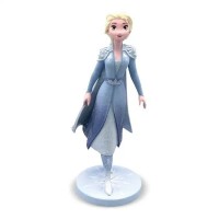 Bullyland Φιγούρα Elsa Adventure Dress + Base Frozen 2 13511