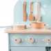 Ξύλινη κουζίνα με αξεσουάρ μπλε Blue Retro Kitchen 50571 Classic World 