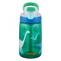 Contigo Παιδικό παγούρι GIZMO FLIP Green Jungle Dino 420ml