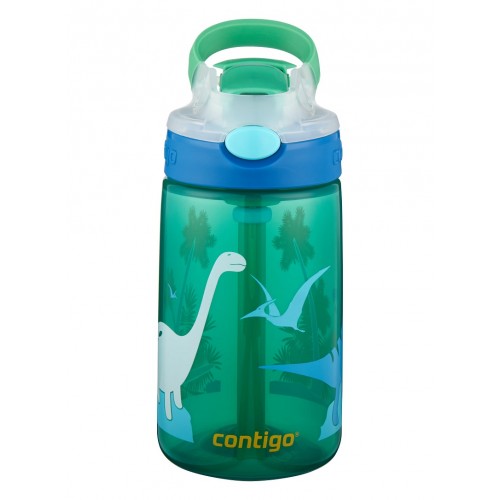 Contigo Παιδικό παγούρι GIZMO FLIP Green Jungle Dino 420ml