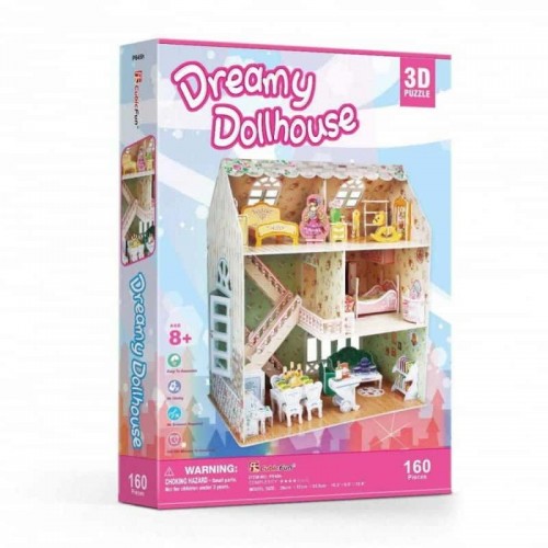 Cubic Fun 3D Παζλ Dreamy Dollhouse 160τεμ P645h