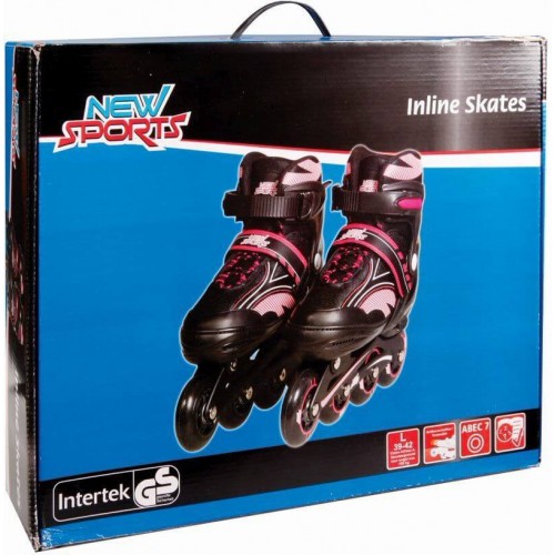 Roller Inliner Pink No 39-42 73421951 New Sports