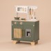 Robud Vintage Green Wooden Play Kitchen WCF04