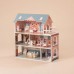 Robud Wooden Dollhouse with Furniture WDH01