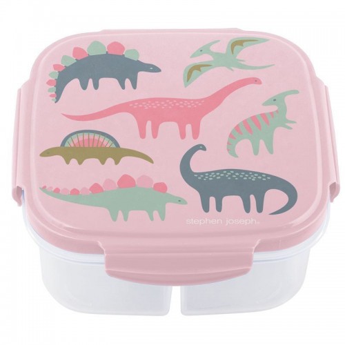 Stephen Joseph Snack Box Με Παγοκύστη Dino Pink SJ117659A