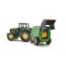 Siku John Deere Tractor with round baler 1665