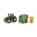 Siku John Deere Tractor with round baler 1665